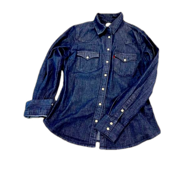 Levi's Tops - Levi’s original denim long sleeve shirt